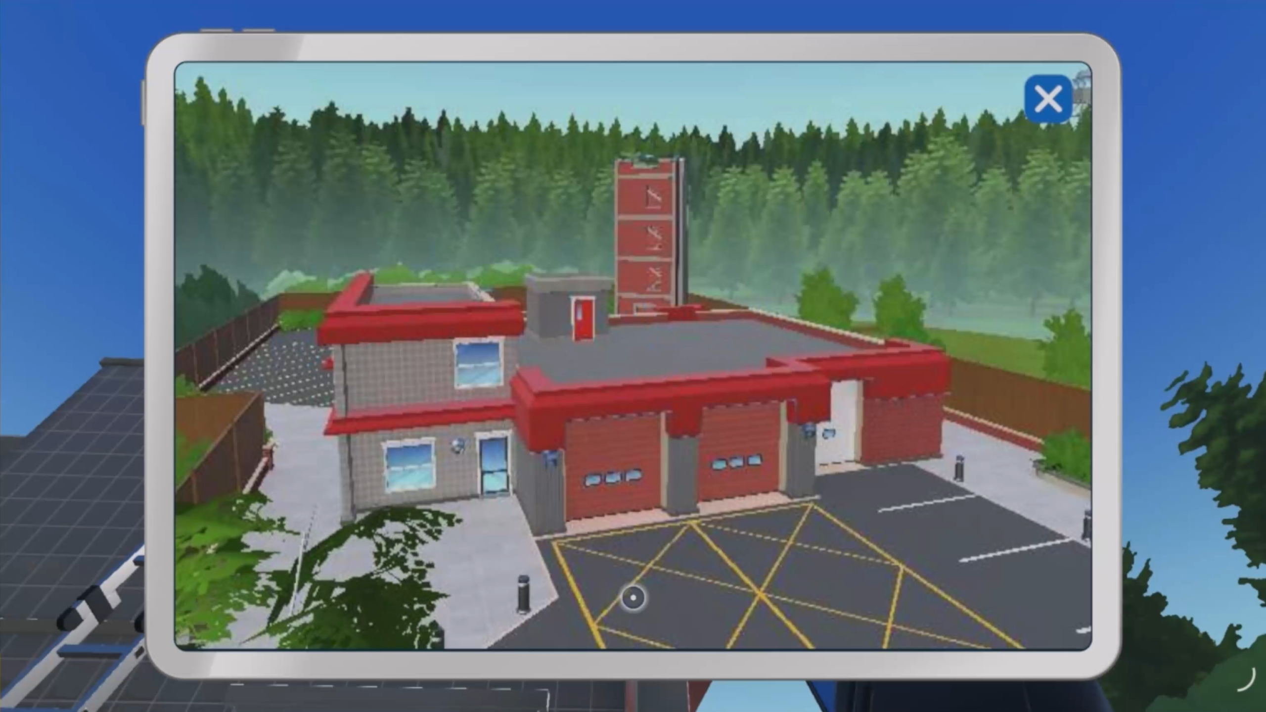 Finishing the Fire Station